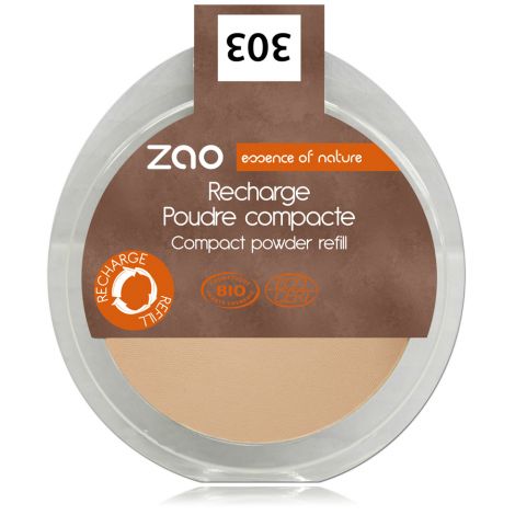 Recharge Poudre Compacte Visage 303 (Brun beige) - 9 g Recharge Poudre Compacte Visage 303 (Brun beige) - 9 g