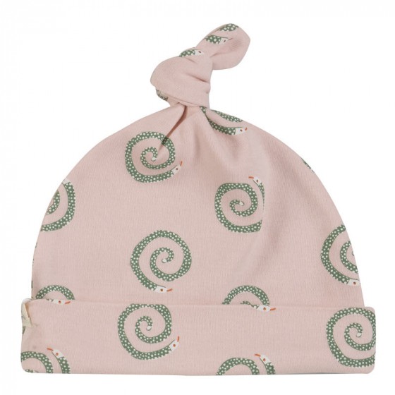 Bonnet bébé - serpents vert Bonnet bébé - serpents vert