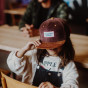 Casquette enfant Velours - Sweet brownie