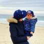 Casquette enfant Minimaliste - Mini navy blue