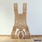 Mallette en bois de 280 planchettes + 1 livre d'art bleu - à partir de 8 ans