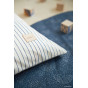 Pouf Essaouira - Blue Thin Stripes & Natural