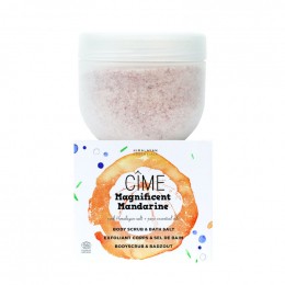 Exfoliant corps et sel de bain Magnificent mandarine 450 g - CÎME