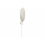 Déco mural Ballon Ivory - 25x50cm - Party Collection