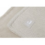 Couverture Berceau Basic Knit - Nougat & Fleece - 75 x 100 cm