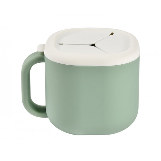 Pick 'n' Snack vert sauge - tasse à goûter en silicone Pick 'n' Snack vert sauge - tasse à goûter en silicone