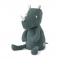 Peluche Mira S - Rhino & Whale blue