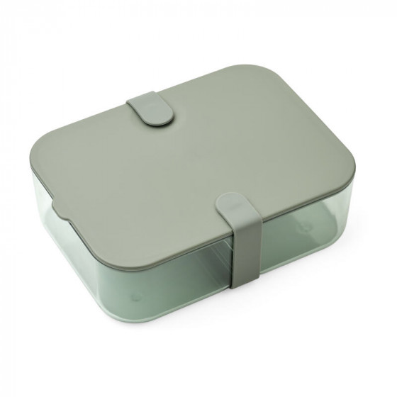 Carin lunch box large - Faune green & Peppermint