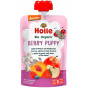 Berry Puppy - Gourde pomme, pêche et fruits des bois - 100g - Holle