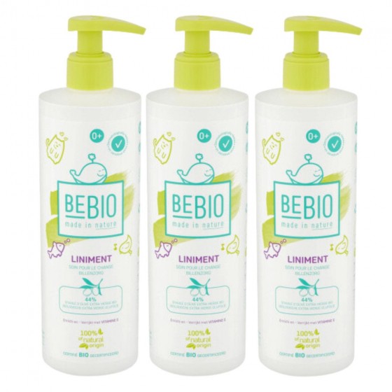 Liniment bébé - nettoyant et soin pour le change 3X400ml Liniment bébé - nettoyant et soin pour le change 3X400ml