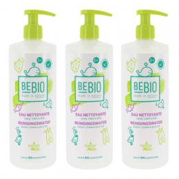 Eau nettoyante bébé BIO 3 x 500 ml - BEBIO