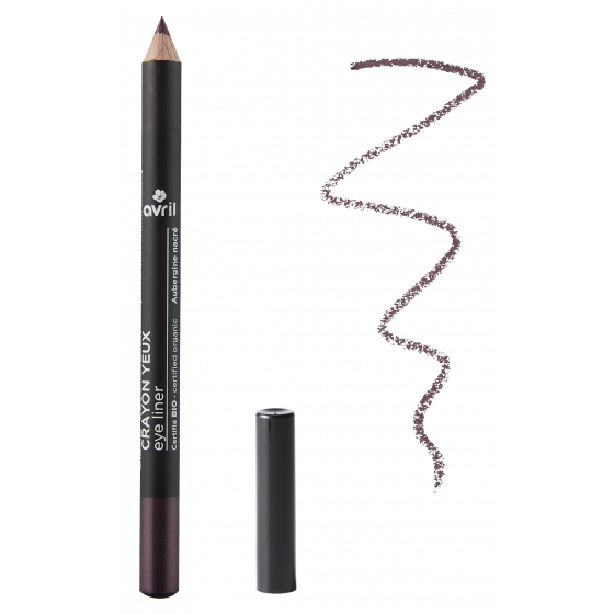 Crayon yeux Aubergine nacré Certifié bio - Avril