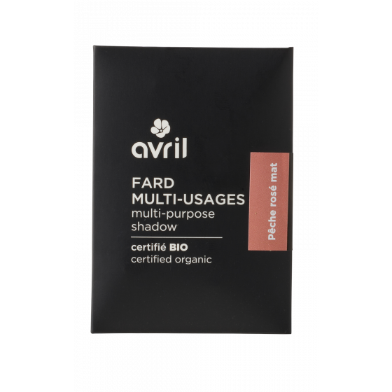 Blush Pêche rosé mat Certifiée bio - Avril Blush Pêche rosé mat Certifiée bio - Avril