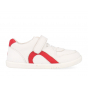 Chaussures Bobux I Walk - Comet White + Red