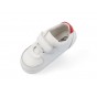 Chaussures Bobux Step Up - Comet White + Red