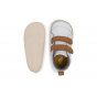 Chaussures Bobux Step Up - Hi Court White + Caramel