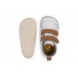 Chaussures Bobux Step Up - Hi Court White + Caramel