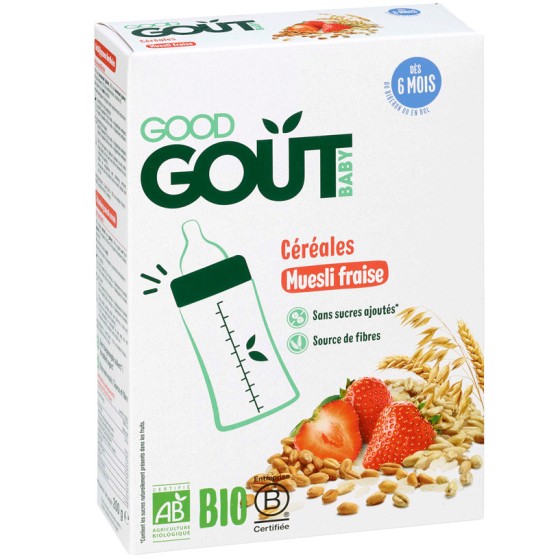 Muesli fraise - à partir de 6 mois - 200 g Muesli fraise - à partir de 6 mois - 200 g