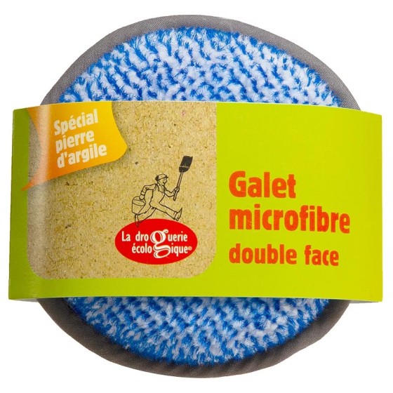 Galet microfibre double face spécial pierre d'argile ! Galet microfibre double face spécial pierre d'argile !