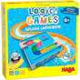 Haba - Logic Games - Jeu de société solo Splash labyrinthe - Version française