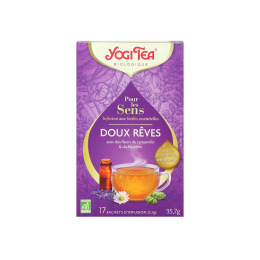 Infusions - Pour les sens - Doux rêves - 17 sachets - Yogi Tea 