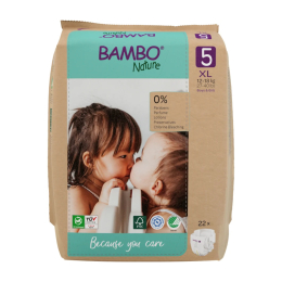 Couches écologiques junior  XL 12-18 kg - 22 langes