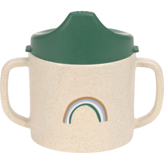 Tasse à bec Happy Rascals - Smile green - Laessig Tasse à bec Happy Rascals - Smile green - Laessig
