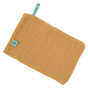 Lot de 3 gants de toilette - Moutarde