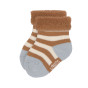 Lot de 3 paires de chaussettes - Terry light blue & caramel