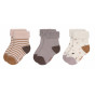 Lot de 3 paires de chaussettes bébé - Tiny Farmer - Lilas