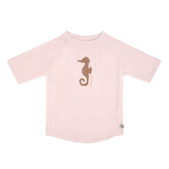 T-shirt de bain anti-UV - Hippocampe - Rose clair T-shirt de bain anti-UV - Hippocampe - Rose clair