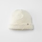 Bonnet réversible en Teddy - Off white -Cloby