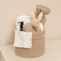 Maxi-lange tétra 120 x 120 cm mousseline Baby Bunny - Little Dutch