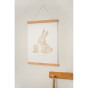 Poster Baby Bunny A3 2 pièces - Little Dutch