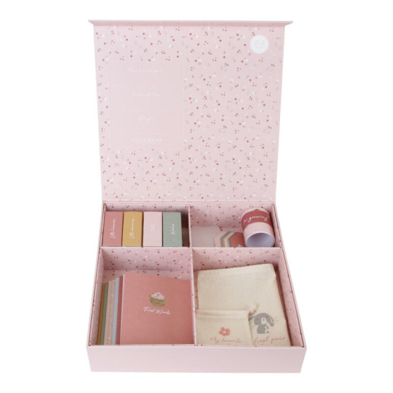 Coffret à souvenirs de naissance Flowers & Butterflies FSC - Little Dutch Coffret à souvenirs de naissance Flowers & Butterflies FSC - Little Dutch