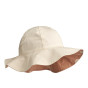 Chapeau de soleil réversible Amélia Shell Pale tuscany  / Sea shell - Liewood