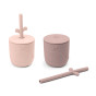 Tasse avec paille Peekaboo - 2-pack - Wally Powder Tasse avec paille Peekaboo - 2-pack - Wally Powder