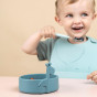 Premier set repas Peekaboo - Deer friends - Bleu