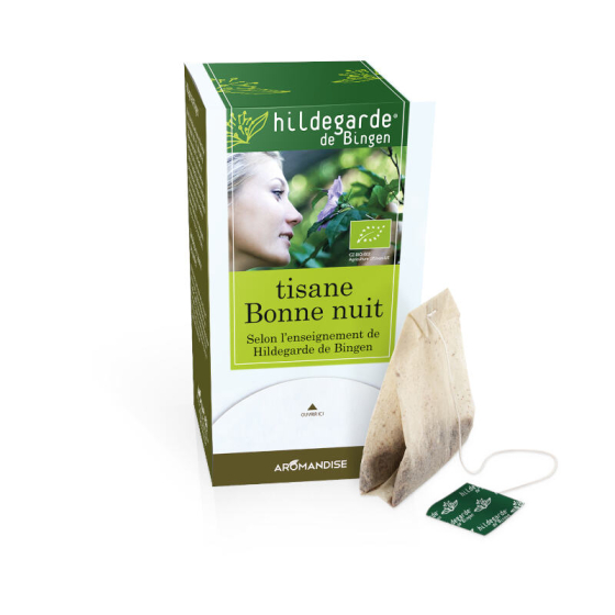 Tisane Hildegarde de Bingen - Bonne Nuit - 18 sachets - Aromandise