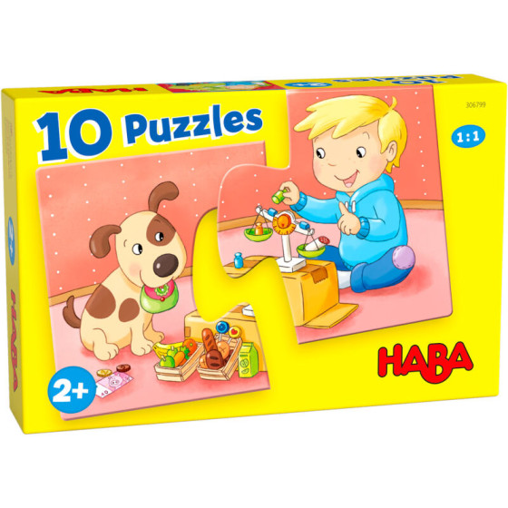 10 puzzles - Mes jouets - Haba