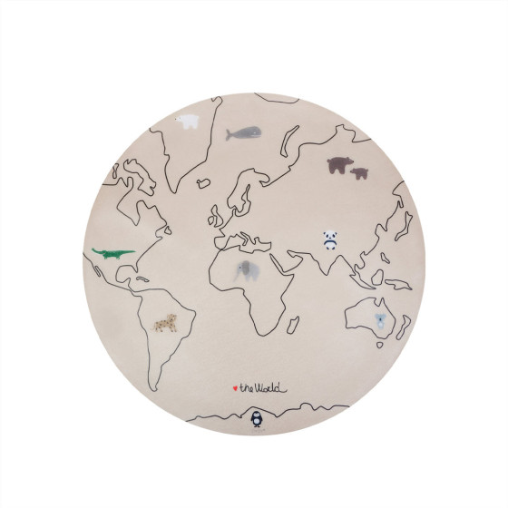 Tapis de chaise - Le monde Tapis de chaise - Le monde