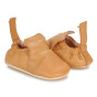 Chaussons en cuir avec semelle My Blublu - Cuir brun - Easy Peasy