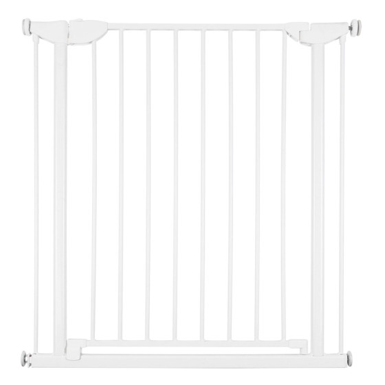 Childhome - Eltra Barriere De Porte en Metal Pressure - Blanc - 75x81 cm