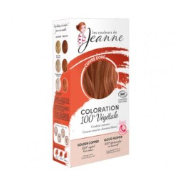 Coloration naturelle 100% bio & végétale cuivré doré 2 x 50 g - Les couleurs de Jeanne