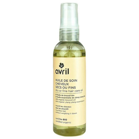 Huile capillaire cheveux secs et fins - 100 ml - Avril