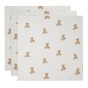 Jollein - Cloth Muslin - Teddy Bear - 70x70cm - lot de 3