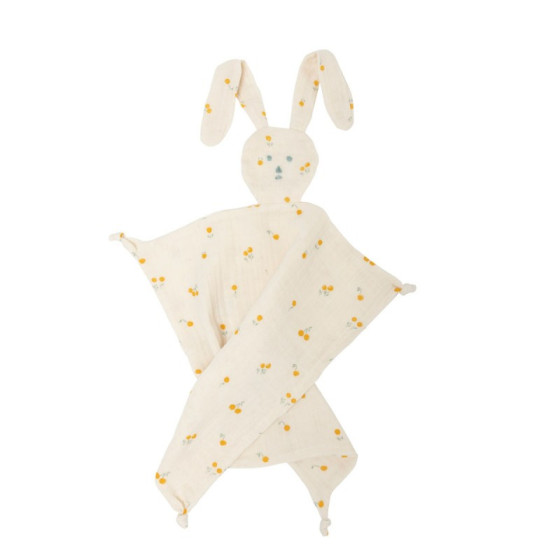 Doudou lapin Blossom - Safran