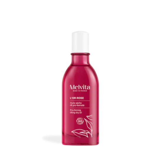 Huile sèche fermeté suractivée Bio - L'or Rose - 100 ml Huile sèche fermeté suractivée Bio - L'or Rose - 100 ml