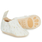 Chaussons en cuir My blumoo Fleurs blanc - Easy Peasy