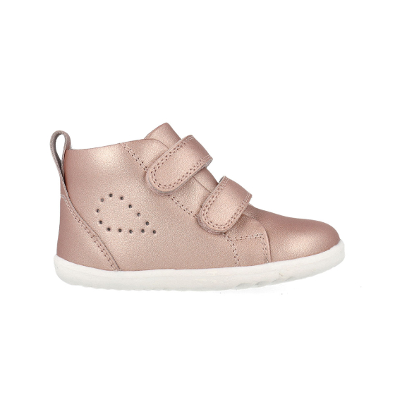 Chaussures Step Up Grass Court High Rose Gold - Bobux